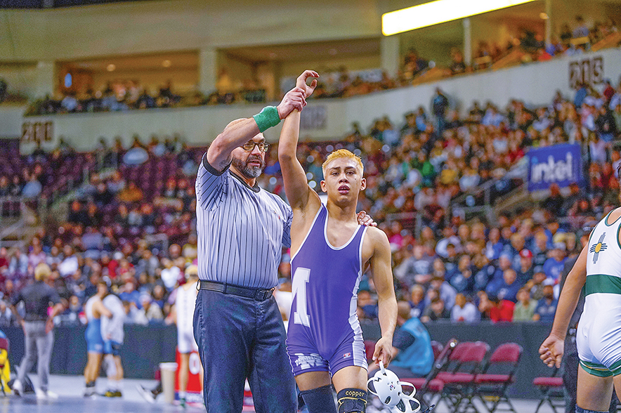 Miyamura wrestler exacts revenge for 114-pound state crown