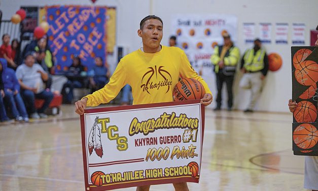 Area players hit 1000th-point milestone