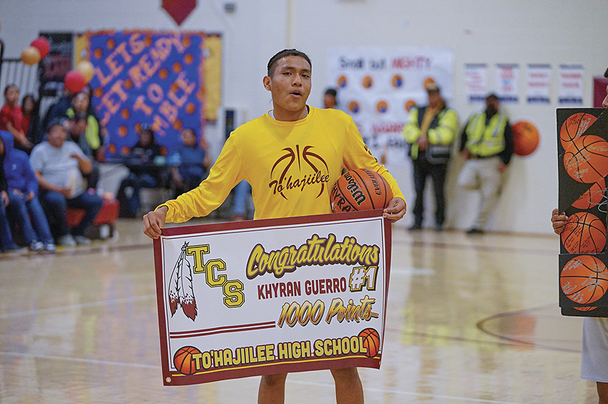 Area players hit 1000th-point milestone