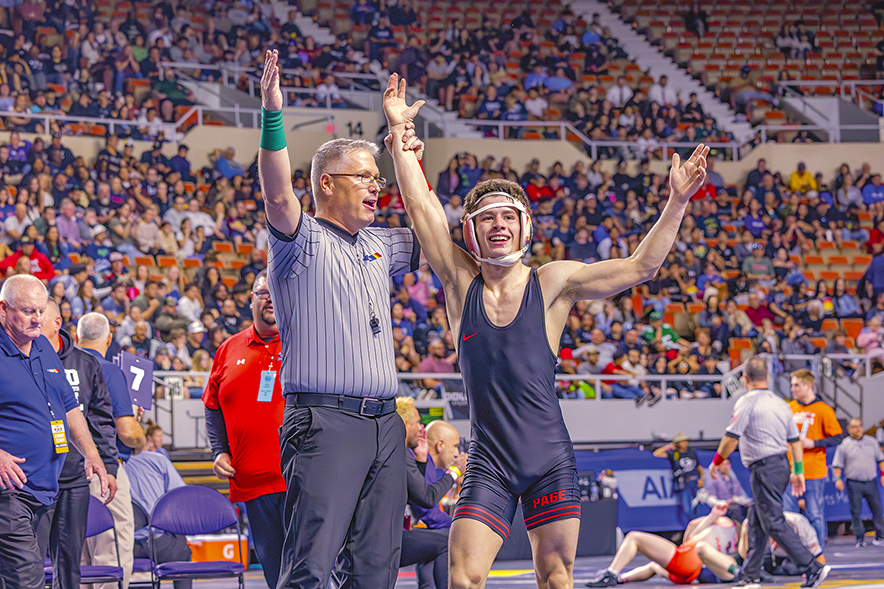 Area wrestlers cap season with state crowns