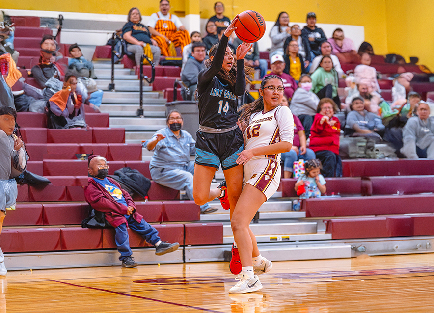 Navajo Prep Lady Eagles soar past Tohatchi in key district win