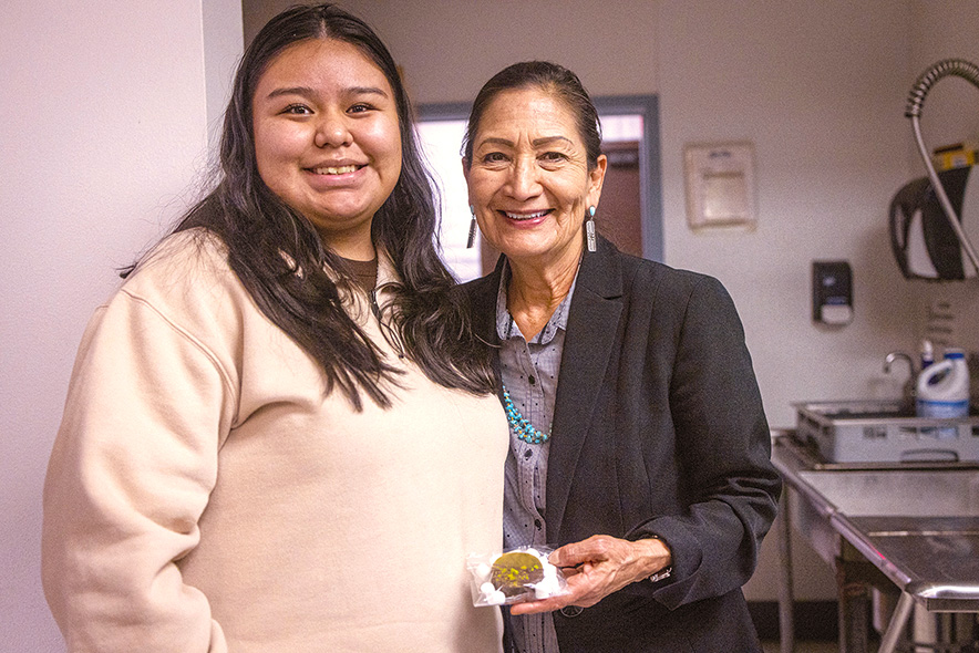 ‘Struggle makes you fierce’ Haaland vows to defend New Mexico communities, tribal sovereignty as governor