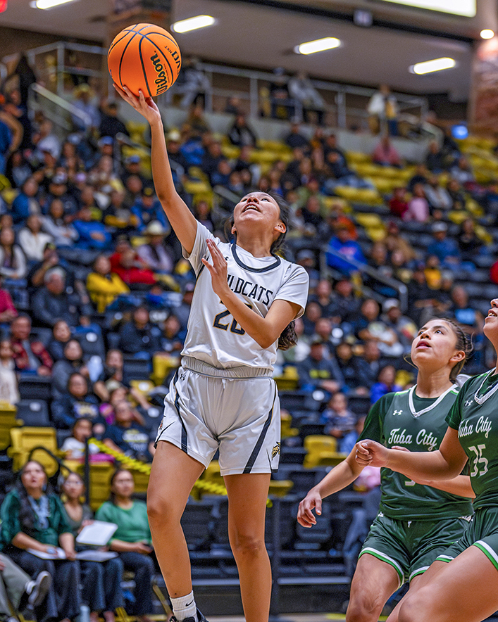 Tuba City girls upset No. 1 Chinle in Copper Bracket