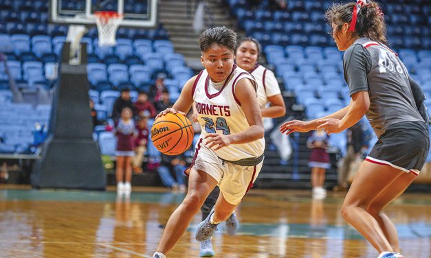 3A North Region Tournament Ganado Tuba girls advance into today’s semifinals