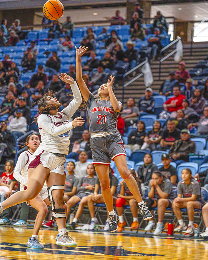 3A North Region Tournament Ganado Tuba girls advance into today’s semifinals