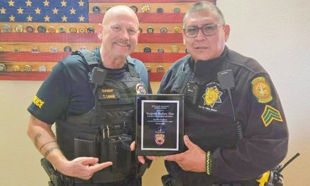 Page Police honors Navajo Police Sgt. Rodney Slim