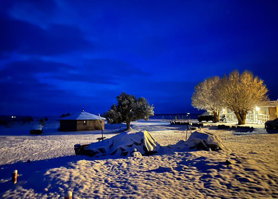 Winter storm brings snow, rain to Diné Bikéyah, northern Arizona