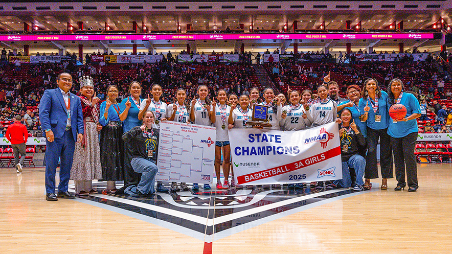 Navajo Prep, Gallup girls capture state crowns