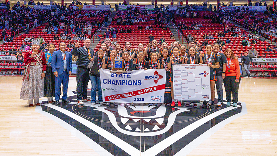 Navajo Prep, Gallup girls capture state crowns