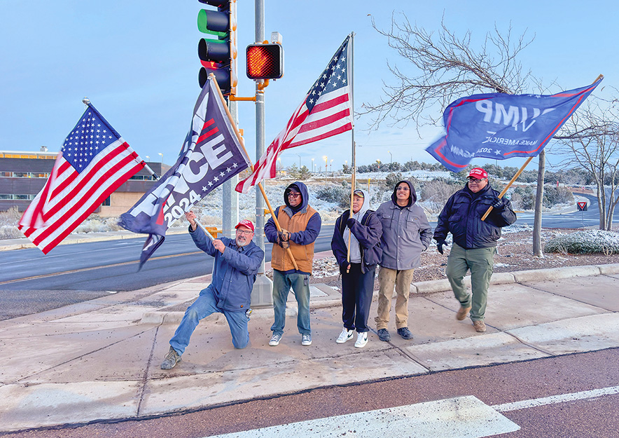 Science supporters rally in Gallup to protest Trump research cuts