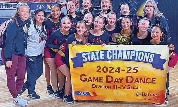 Winslow High School Dance Line shines with back-to-back state titles, eyes set on nationals