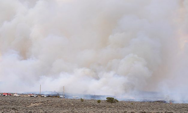 Spider Fire near Beshbetoh grows, residents urged to stay alert