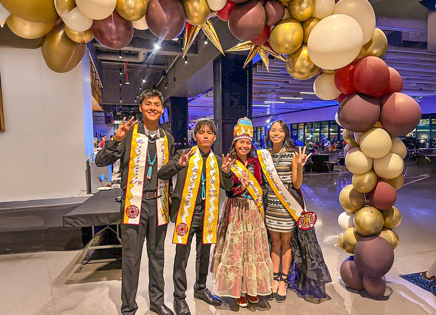 ASU crowns all-Diné court in<br>Indigenous royalty pageant