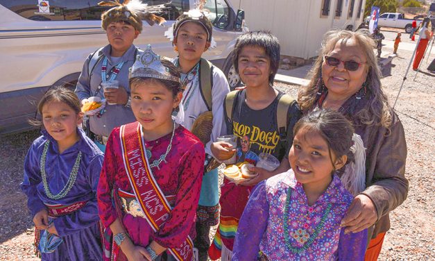 Naatsis’áán Community School students preparing for Las Vegas performance