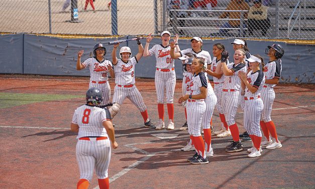 Kristin Griego Rio Rancho Tournament: Aztec softball outhits KC for 5th place