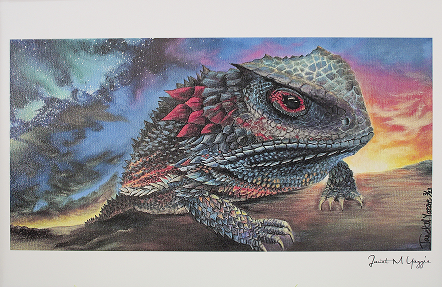 Painting her story Janet Yazzie’s journey from Greasewood to global galleries