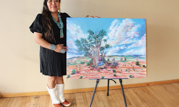 Painting her story: Janet Yazzie’s journey from Greasewood to global galleries