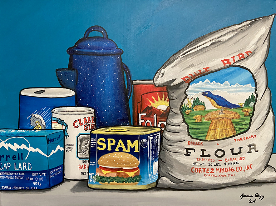 Brushstrokes of resilience: One Diné artist’s gift to his hometown