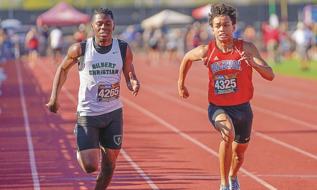 AIA Division IV Championships: Holbrook sprinter pleased with making 100-meter finals