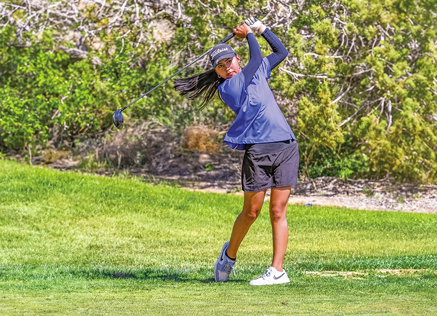 KC girls golf team takes second