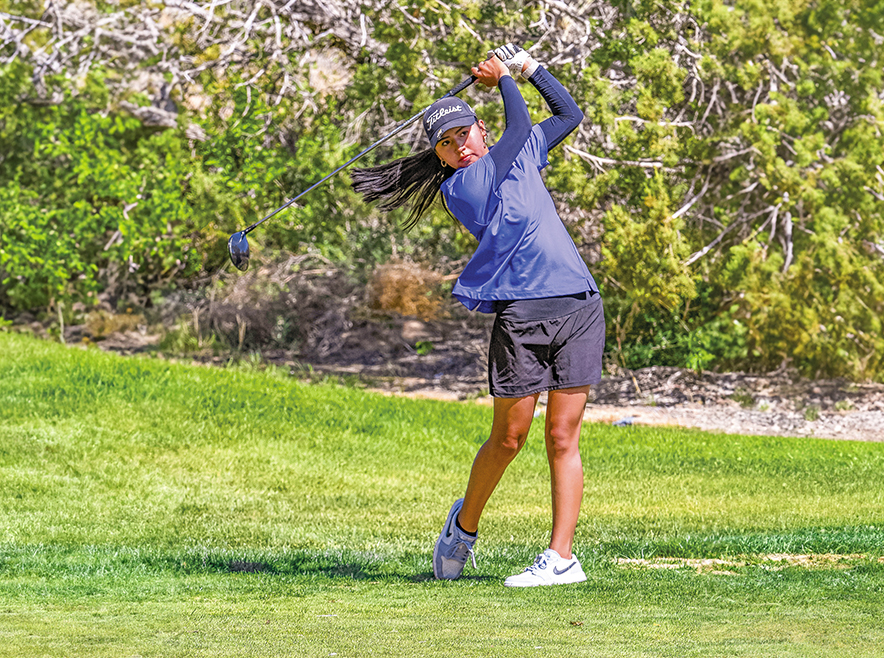 KC girls golf team takes second