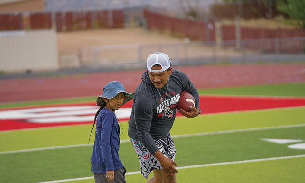 Learning from the best: Football for Life camp<br>inspires area youth