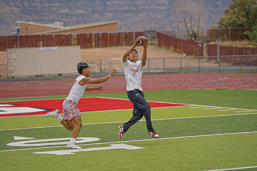 Learning from the best: Football for Life camp inspires area youth