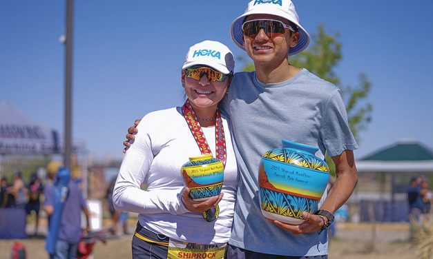 Kashon Harrison shatters Shiprock Marathon record
