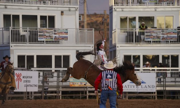 Home of the Navajo PRCA Rodeo: Louisiana cowboy leads bareback field