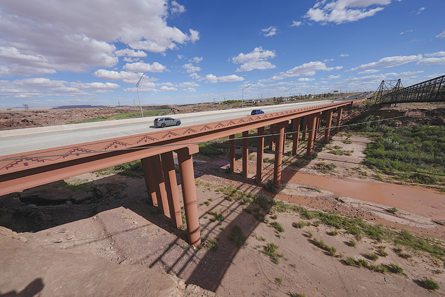Jimmy Preston Memorial Bridge honors Navajo Code Talker’s lasting legacy
