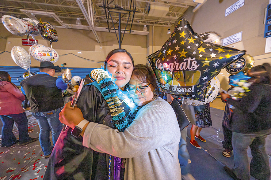 No power, no problem: Tse Yi Gai High grads celebrate strength, legacy