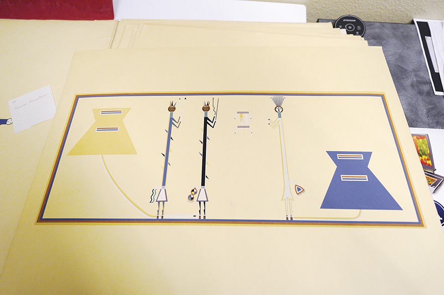 Rare Navajo artwork discovered in Belen Library