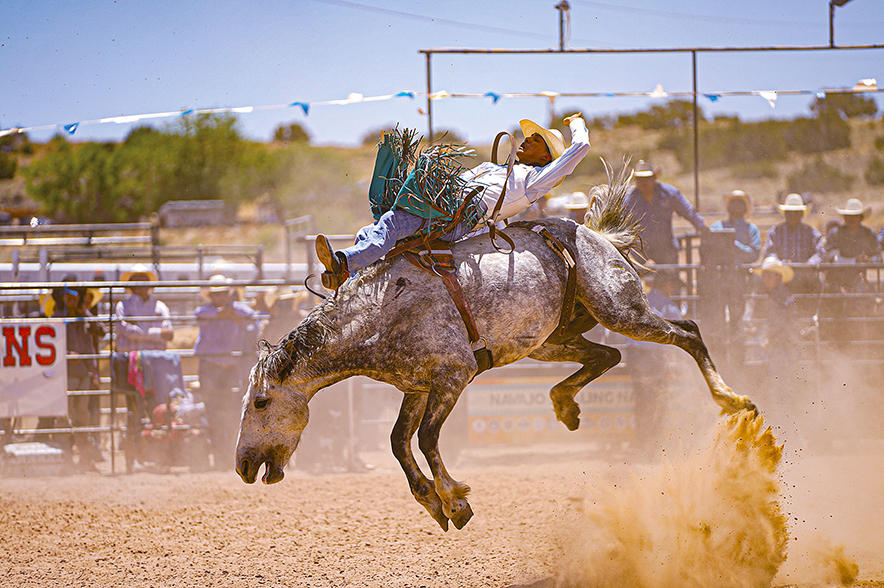 Lane J. Silversmith Memorial champion: Tonalea cowboy wins bareback crown with 78-point ride