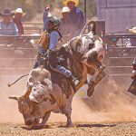 Church Rock bull rider jumpstarts INFR season with Lane J Silversmith event title