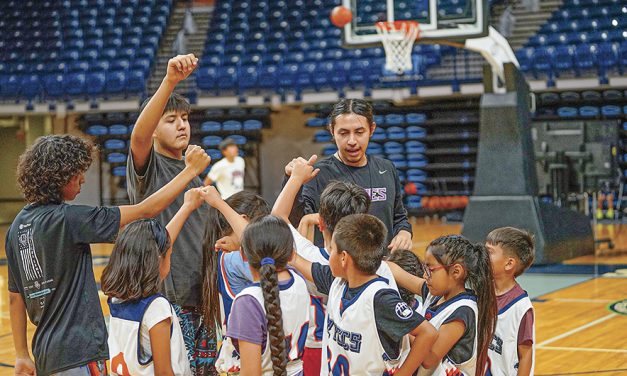 Giving back: Former GCU hoops player inspires Diné youth