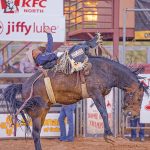 Tonalea bareback rider completes cycle at<br>annual Lions Club Rodeo