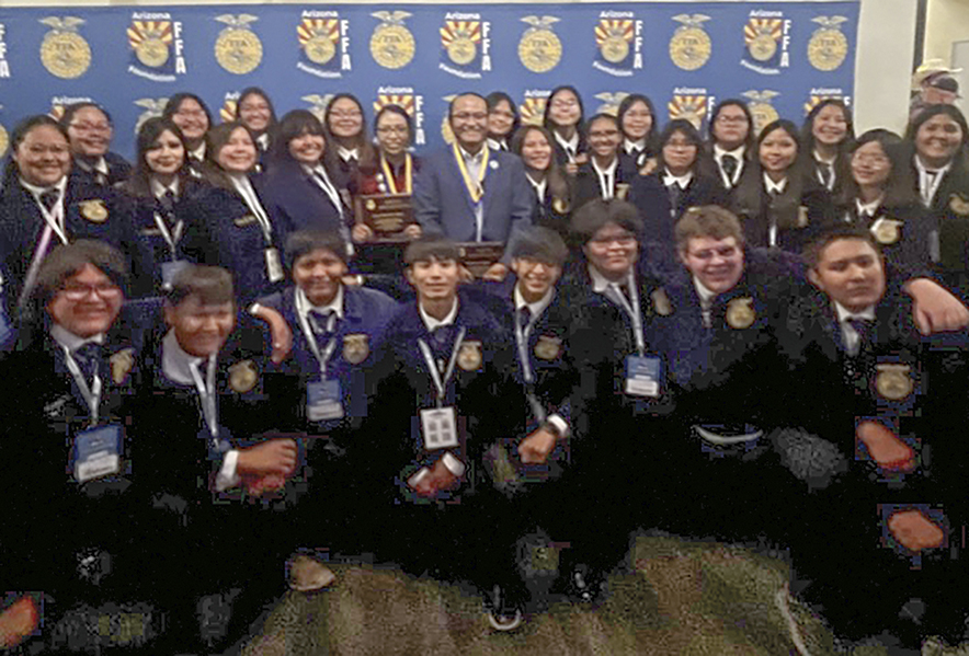Monument Valley FFA takes center stage at state leadership conference