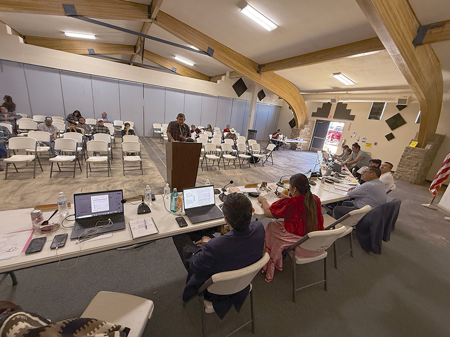 Former Speaker LoRenzo Bates, retired tribal employee urge action on infrastructure, budget transparency