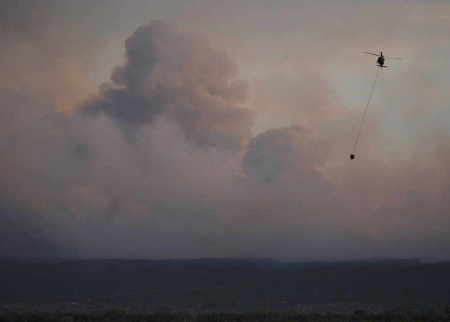 Oak Ridge Fire grows to 6,292 acres, zero containment, evacuations continue