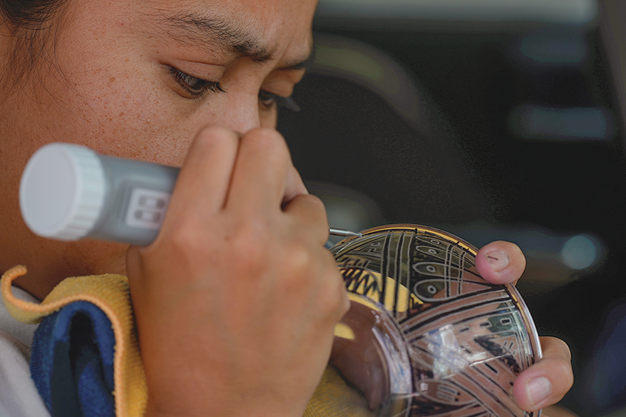 From etched glass to cultural healing, Hopi family’s art carries tradition forward