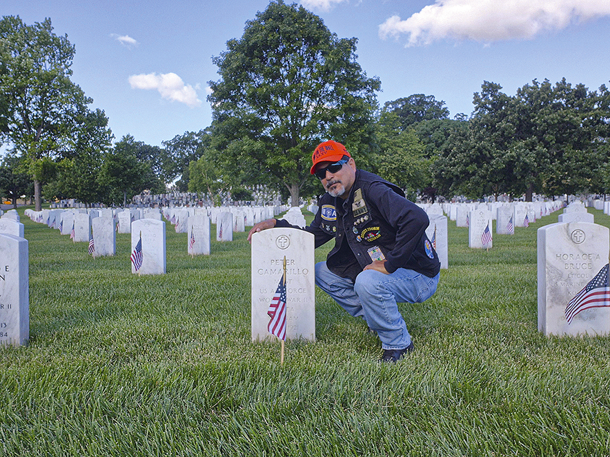 Riding for honor: U.S. Navy veteran Michael Camarillo completes cross-country journey to D.C. in tribute to veterans