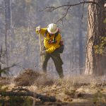 Thunderstorm winds could reignite Oak Ridge Fire, officials warn