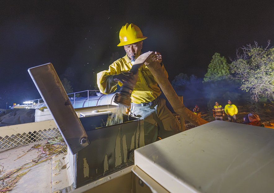 Oak Ridge Fire consumes over 10,600 acres as monsoon rain brings some relief