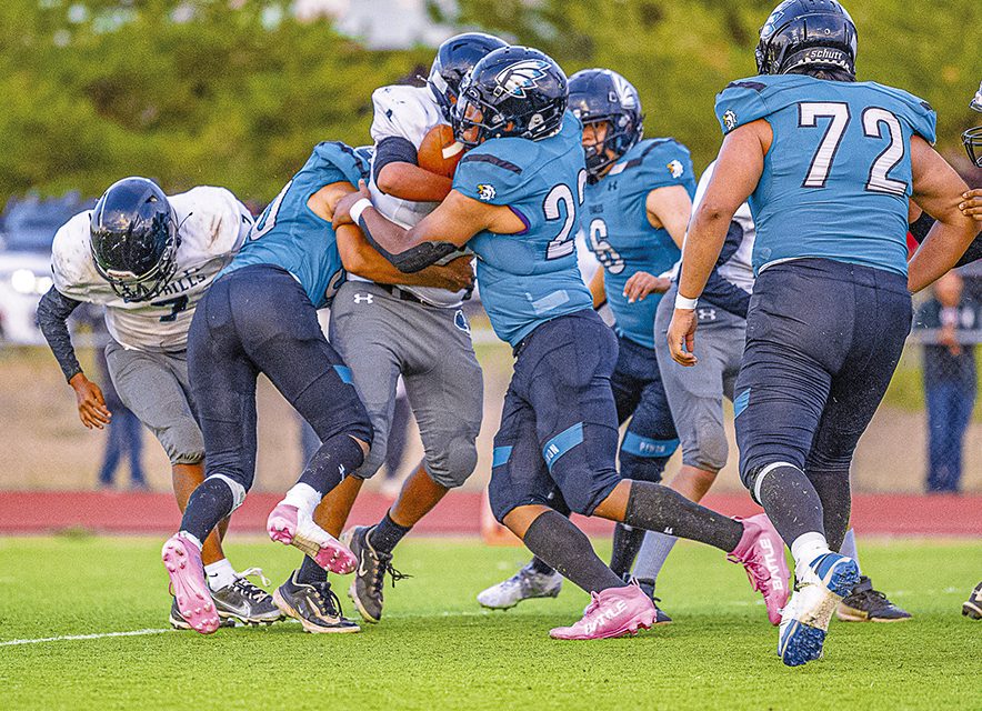 Piñon football serves up win – and roast mutton