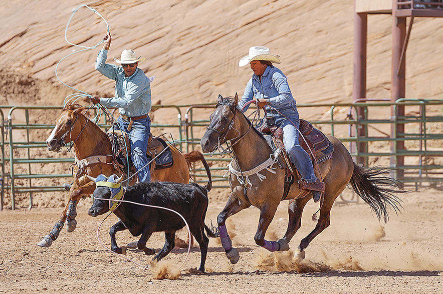 Chips fall for all-around winners: Kayden Stevenson, Lariat Nahkai