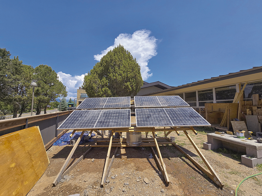 Navajo agrivoltaics takes shape