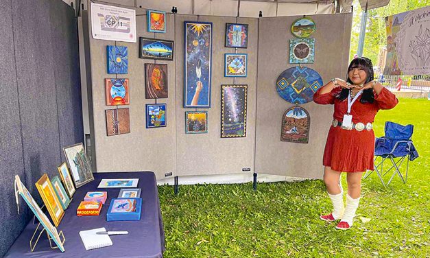 Painting Diné Bikéyah, preserving the teachings