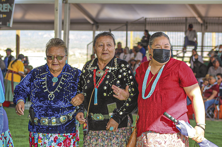 Elders gather under new arena shade at 77th Navajo Nation Fair