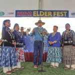 Elders gather under new arena shade at 77th Navajo Nation Fair
