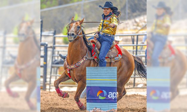 Winslow barrel racer repeats as<br>Navajo Nation Fair champion
